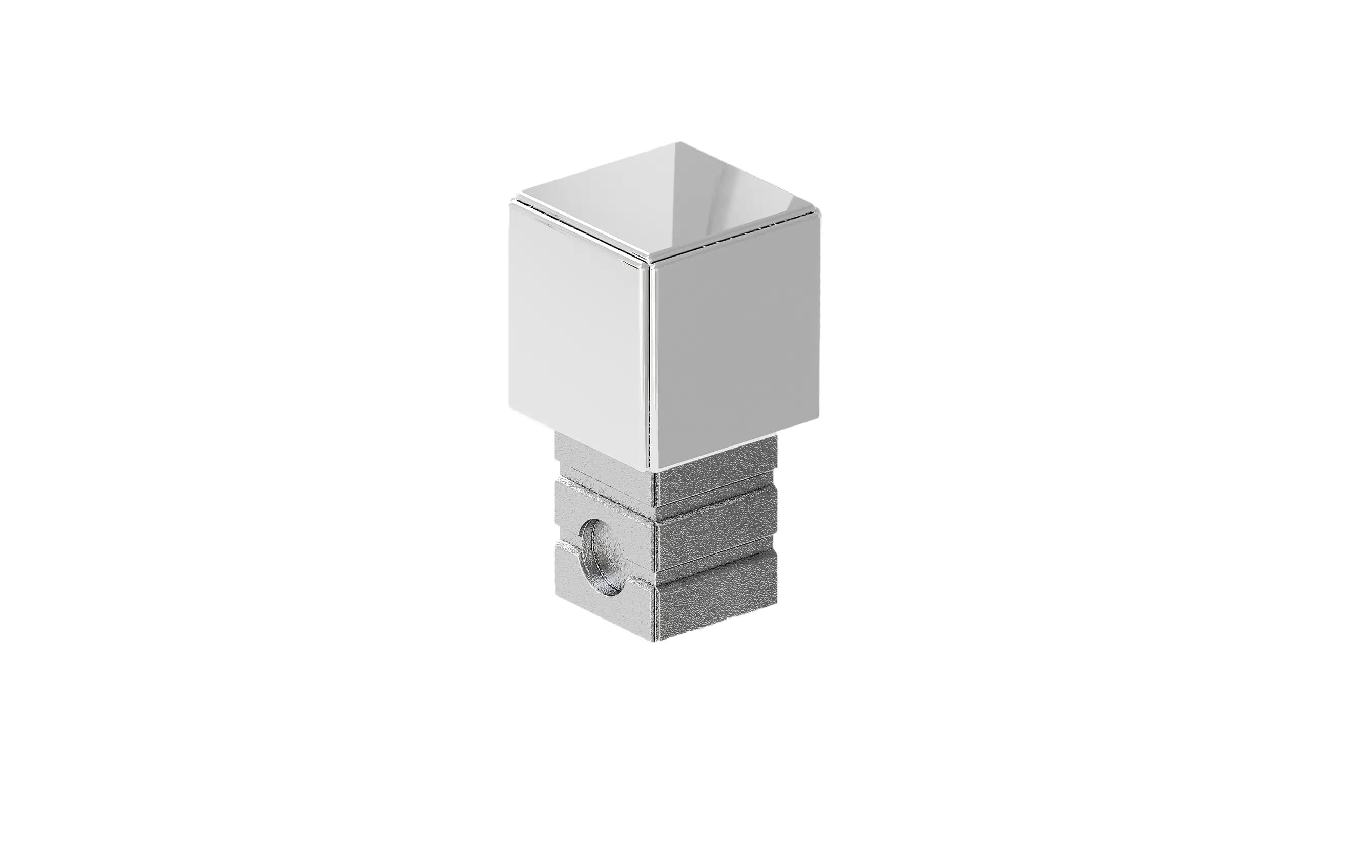 Accesorii pentru profilele de inchidere tip P Argintiu Lucios