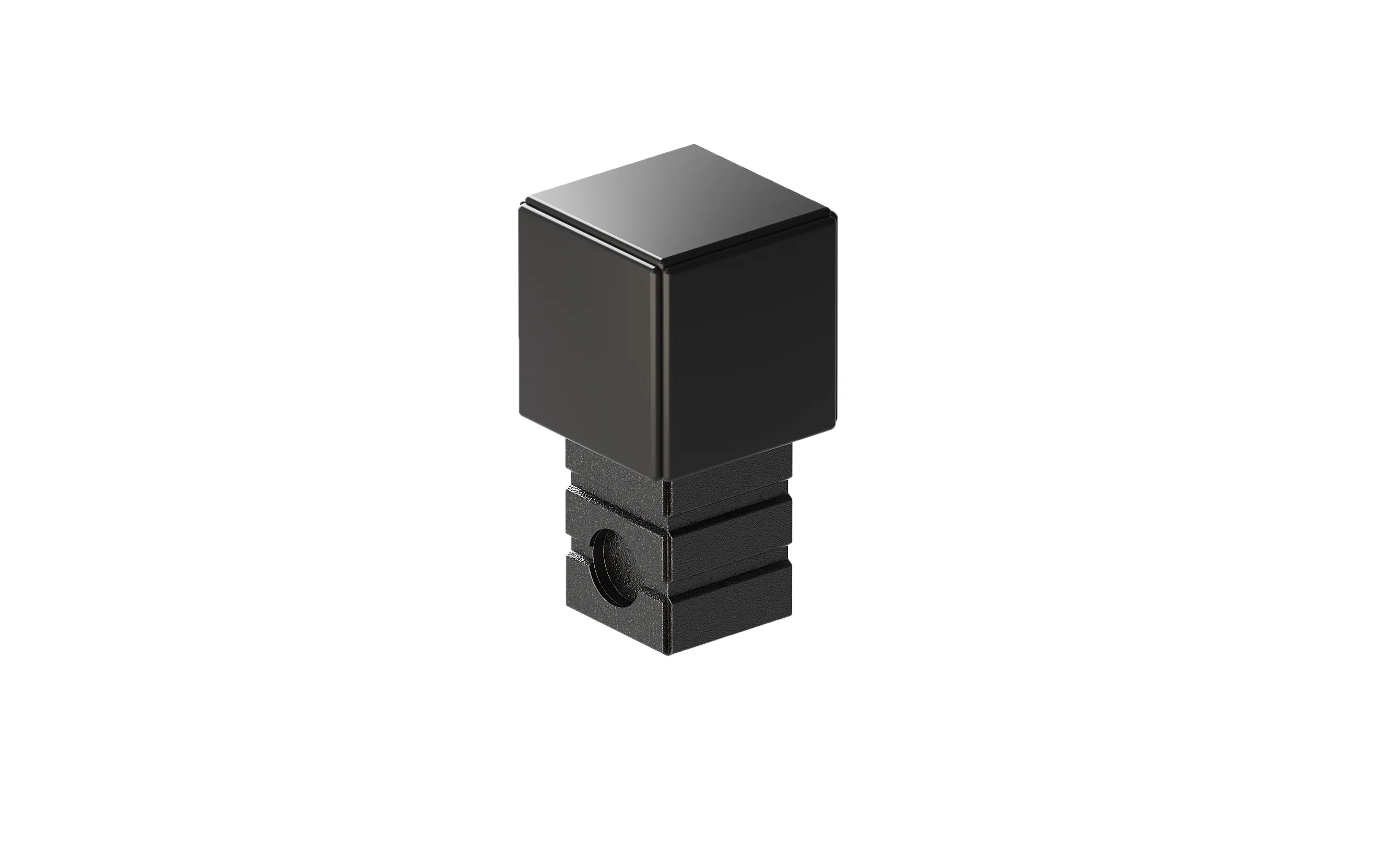 Accesorii pentru profilele de inchidere tip P Negru Mat