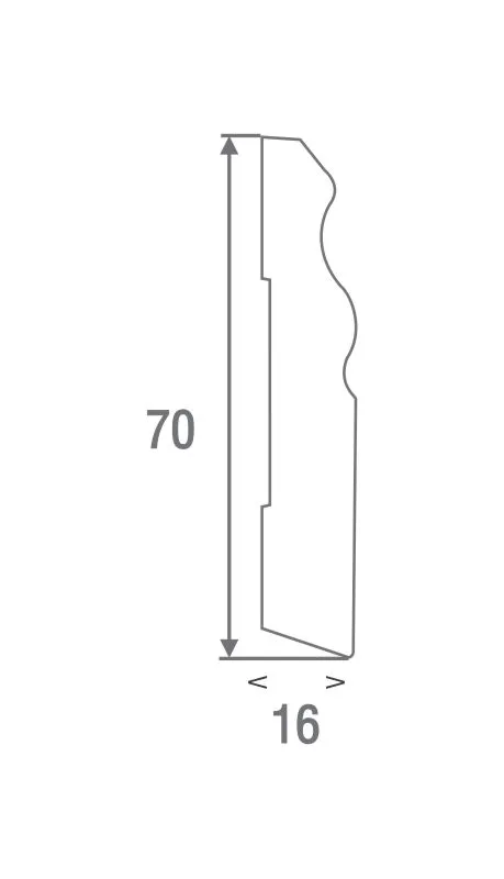 Plintă-MDF-HL70