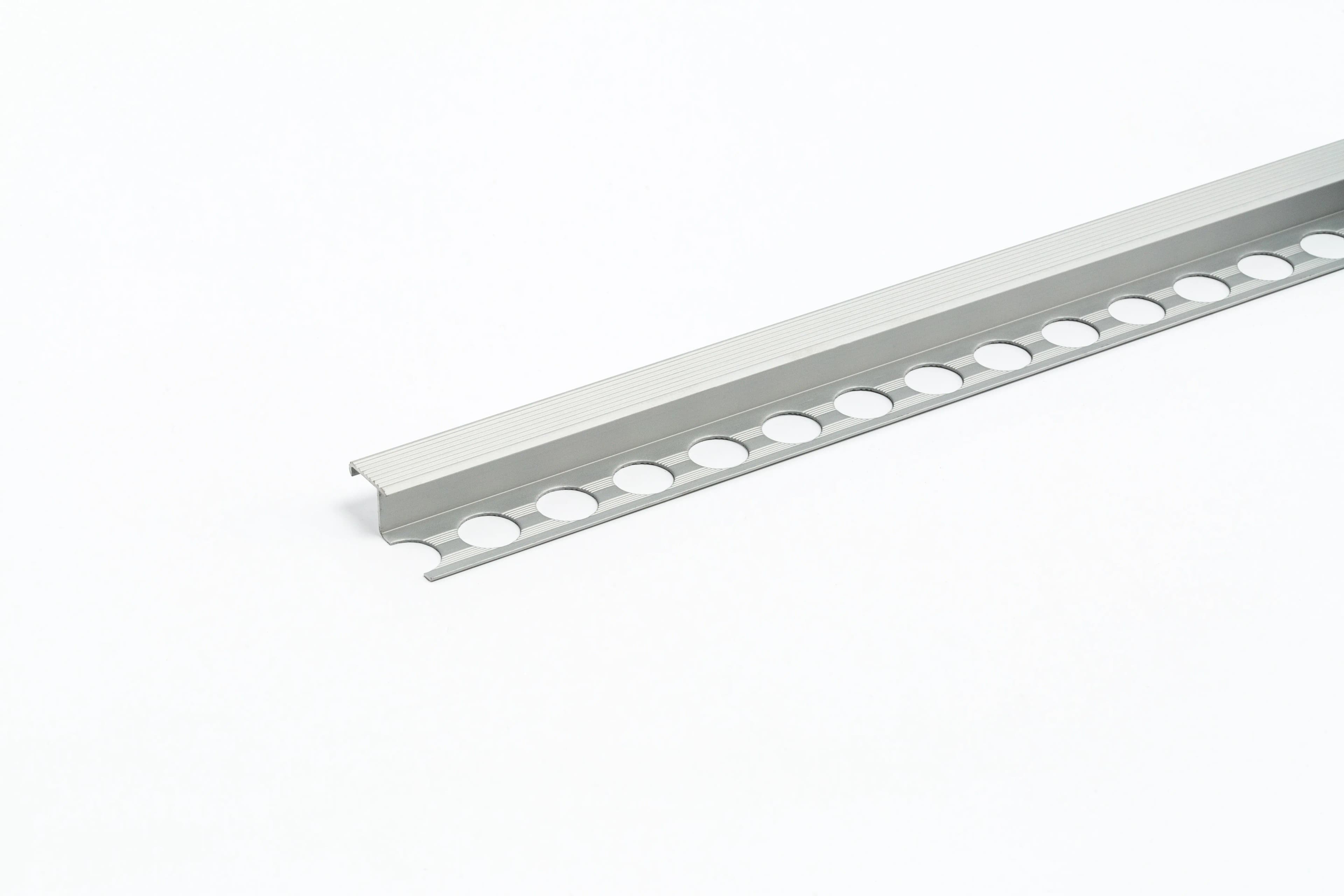 Protectie Dreapta ECO pentru scari ceramice 10mm Argintiu