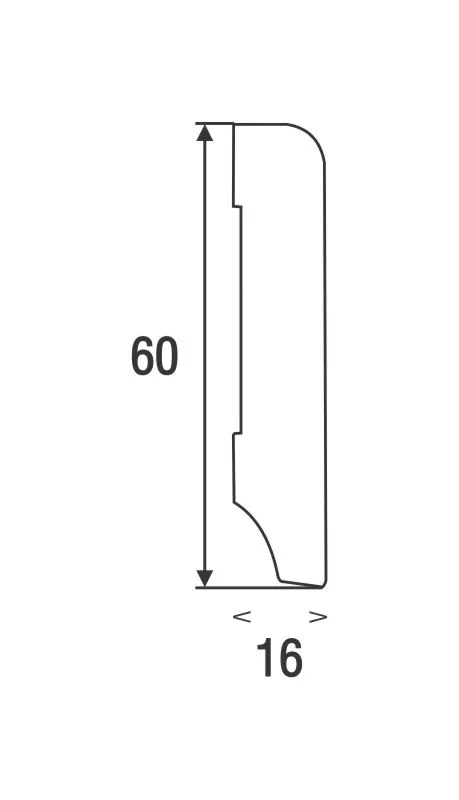 Plintă-MDF-A60