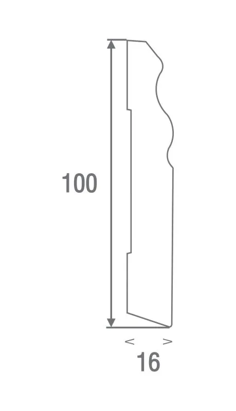 Plintă-MDF-L100